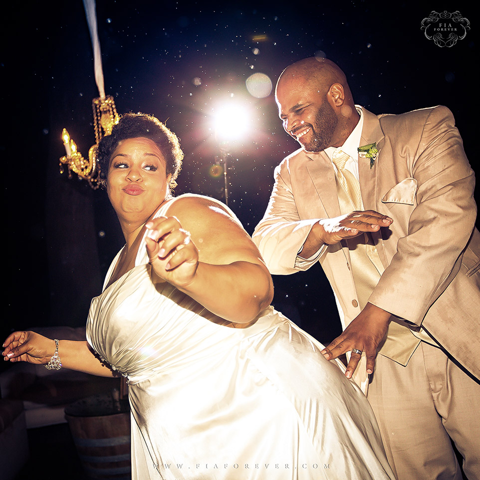 Bride and Groom Dancing Featured on Huffington Post at Legare Waring House, Charleston, SC. Photograph by Charleston Wedding Photographer Fia Forever.