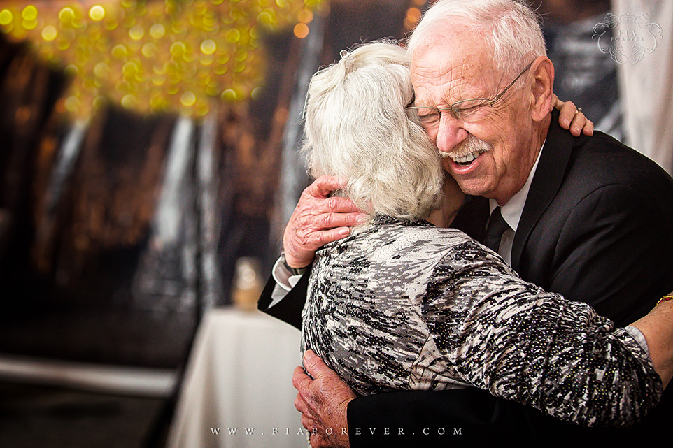 Grandparents Dancing at Reception Lowndes Grove Plantation Wedding Photo by Wedding Photographers in Charleston Fia Forever