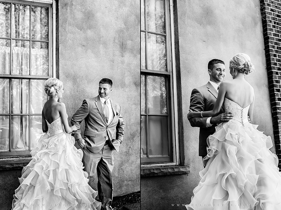 Bride-and-Groom-see-each-other-for-the-first-time-First-Look-photo-by-wedding-photograp