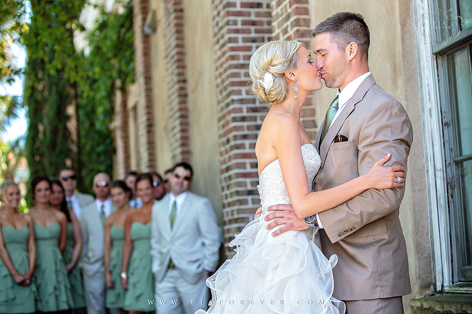 First-Kiss-First-Look-photo-by-wedding-photographers-charleston-sc-Fia-Forever